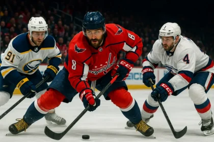 Матч года: NHL vs KHL — звезды хоккея встретились в Москве